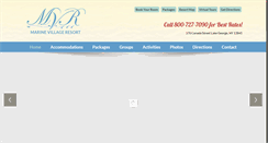 Desktop Screenshot of marinevillage.com